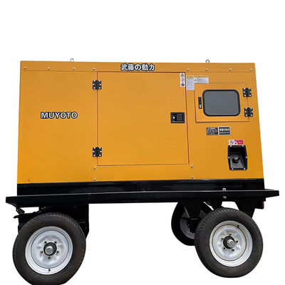 High Output 60kva Perkins Diesel Generator 75dBA laag geluidsniveau